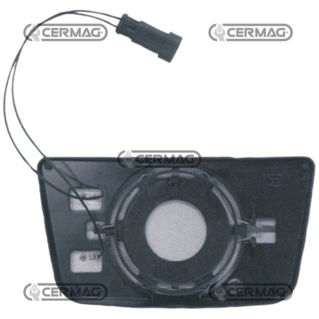 Semicoppa inferiore con vetro SX-DX autosbrinante 63659 | NewgardenAgri.com