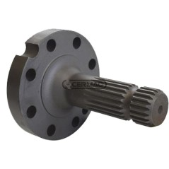 Arbre en PDF avec bride, profil 120 mm, 1"3/8-Z.21 32123 | NewgardenAgri.com