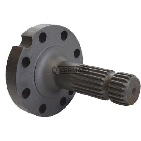 PDF-Welle mit Flansch, Flansch 120 mm, Profil 1" 3/8"-Z.21 32123 | NewgardenAgri.com