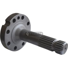 PDF-Welle mit Flansch, Flansch 120 mm, Profil 1" 3/8"-Z.21 32124 | NewgardenAgri.com