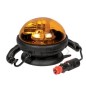 Baliza giratoria elipse NEWGARDENSTORE 12V base magnética para tractor agrícola A28441