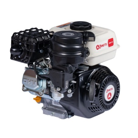 Motore completo motocoltivatore ZANETTI BENZINA ZBM210C1MV conico 23 mm manuale
