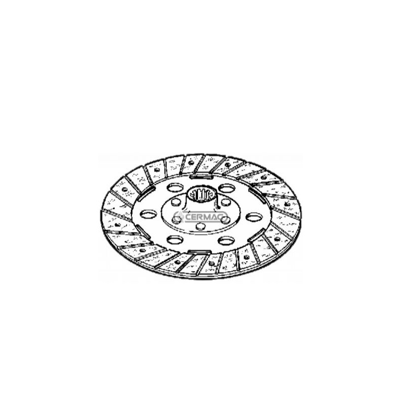 Disque d'embrayage pour tracteur de pelouse BARBIERI 15035