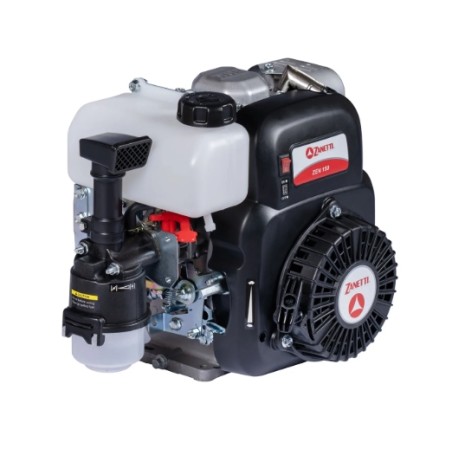 Complete petrol lawn mower engine ZANETTI ZEN150C1M 149cc air filter oil bath | NewgardenAgri.com