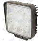 Faro lavoro 8 LED 110x128mm 10-30V 24W 1440LM cablaggio 40-60cm macchina agricola Faro lavoro 8 LED 110x128mm 10-30V 24W 1440LM cablaggio 40-60cm macchina agricola