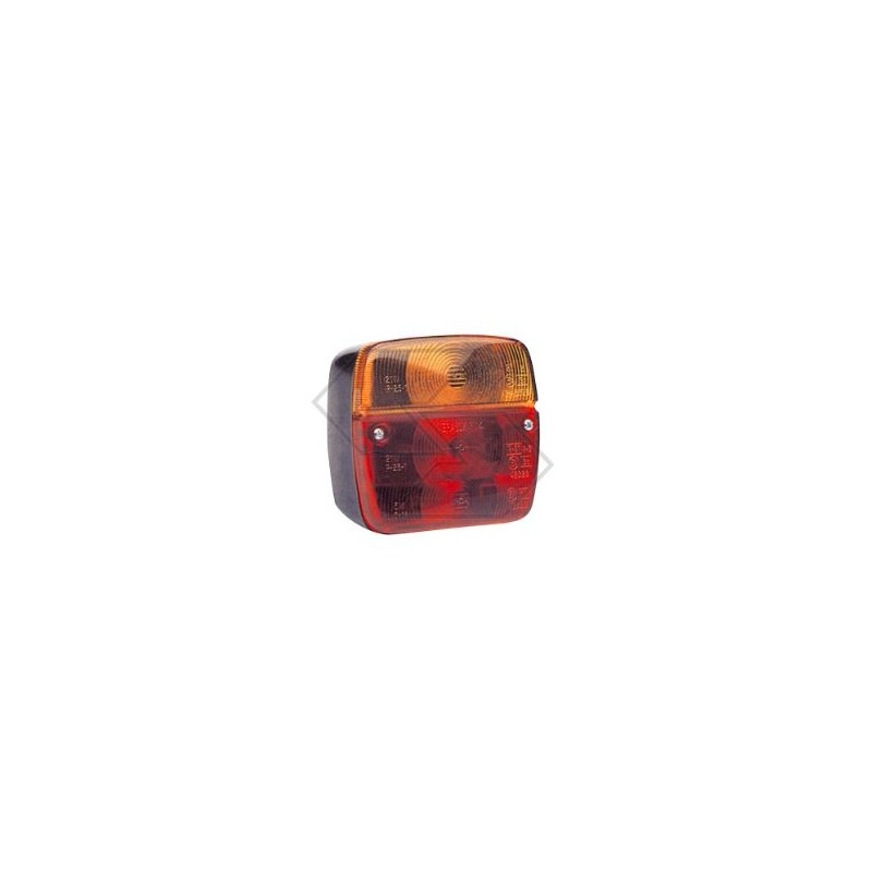 3-Licht Rückleuchte links 105x95x50mm für Ackerschlepperkabine