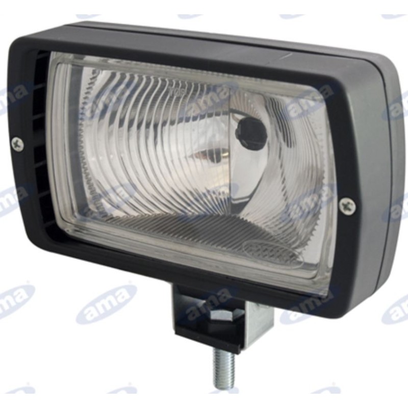 Faro halógeno 168x100mm tractor máquina agrícola mango soporte giratorio ABS Faro halógeno 168x100mm tractor máquina agrícola mango soporte giratorio ABS