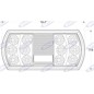 Linkes Rücklicht Led 165x80x35mm Traktor Maschine 12-24V