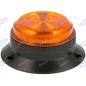 Girofaro led base piana h 62mm L 145mm macchina agricola semovente 12-30V 30 LED Girofaro led base piana h 62mm L 145mm macchina agricola semovente 12-30V 30 LED