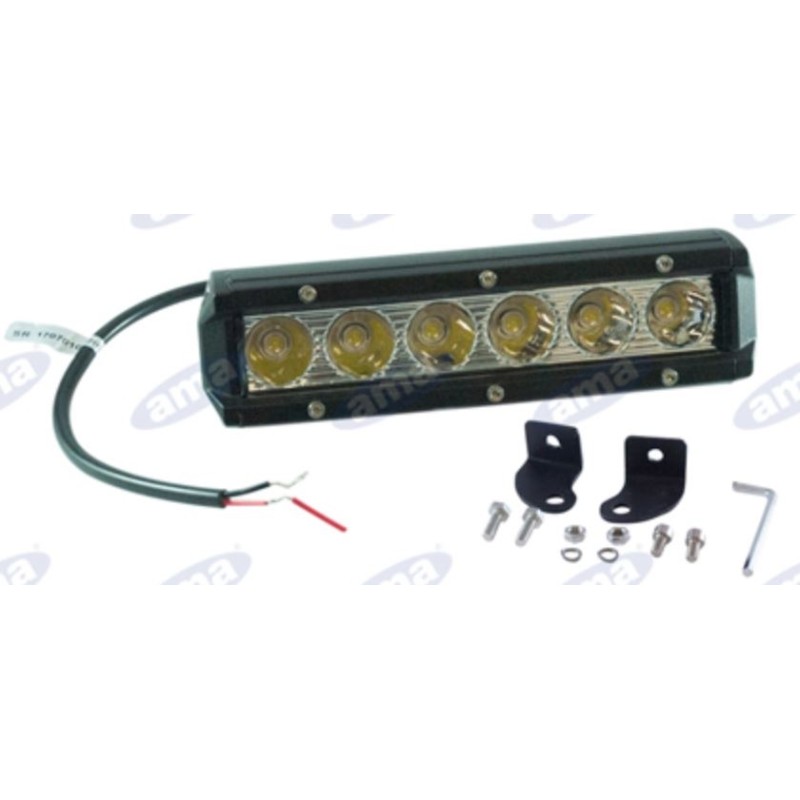 Lampe de travail à LED 10-36V 30W 1710LM 185x65x55mm 6 LED Epistar 5W machine agricole Lampe de travail à LED 10-36V 30W 1710LM 185x65x55mm 6 LED Epistar 5W machine agricole