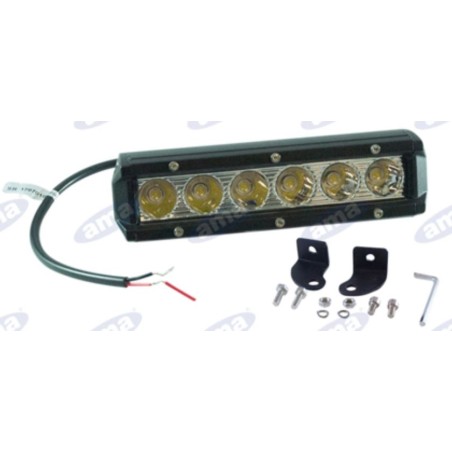 LED worklight 10-36V 30W 1710LM 185x65x55mm 6 LED Epistar 5W agricultural machine | NewgardenAgri.com