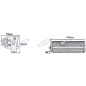 Barra a LED 10-36V 30W 1710LM 185x65x55mm 6 LED Epistar a 5W macchina agricola Barra a LED 10-36V 30W 1710LM 185x65x55mm 6 LED Epistar a 5W macchina agricola