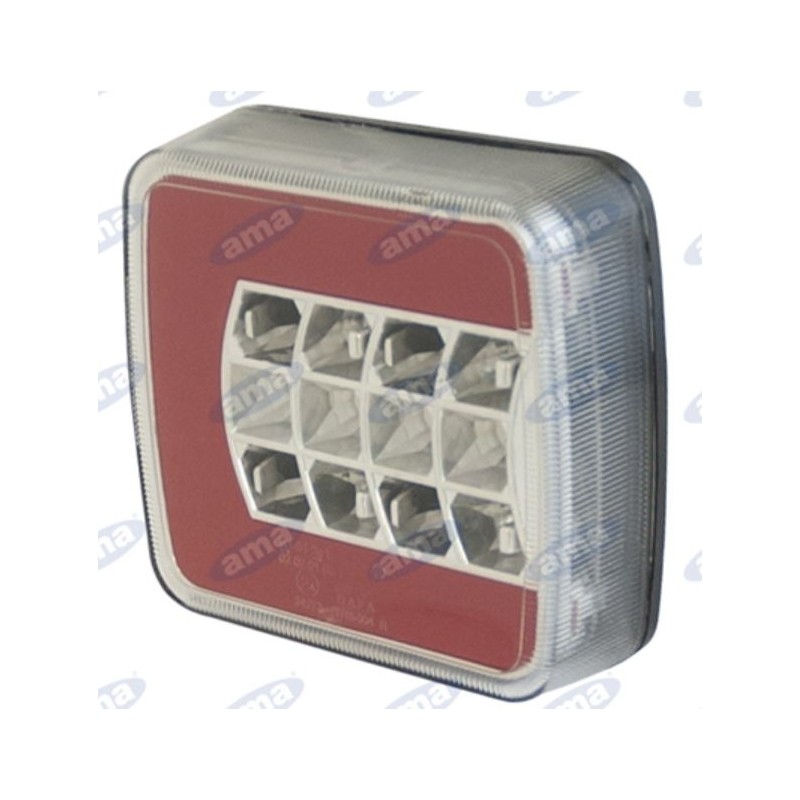 Rechtes Rücklicht 106,5x98,8x35mm Traktor Arbeitsmaschine 12-24V