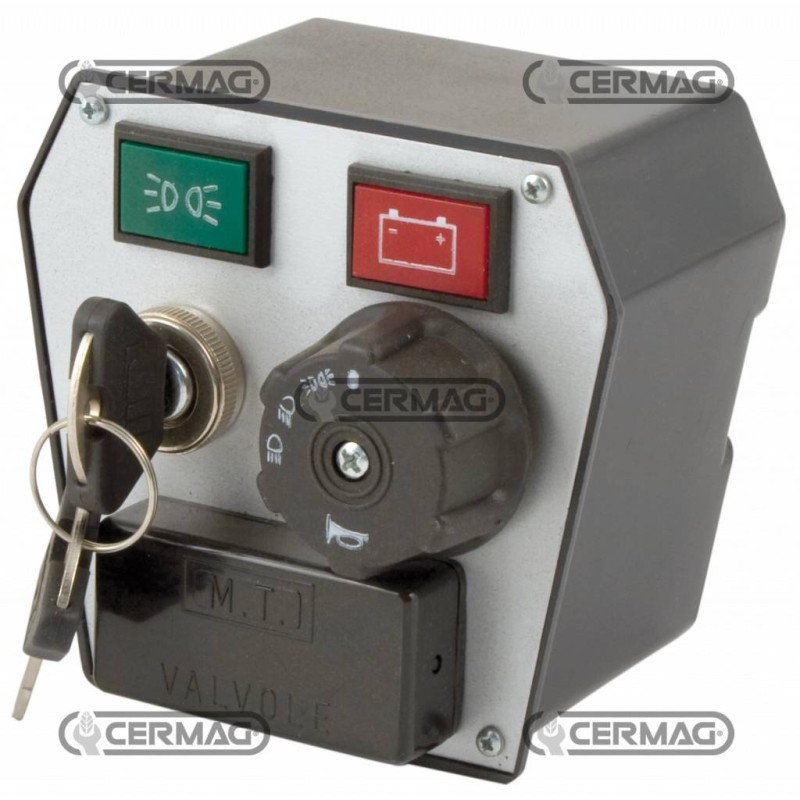 Tableau de bord pour système d'éclairage avec batterie pour machine agricole 35014