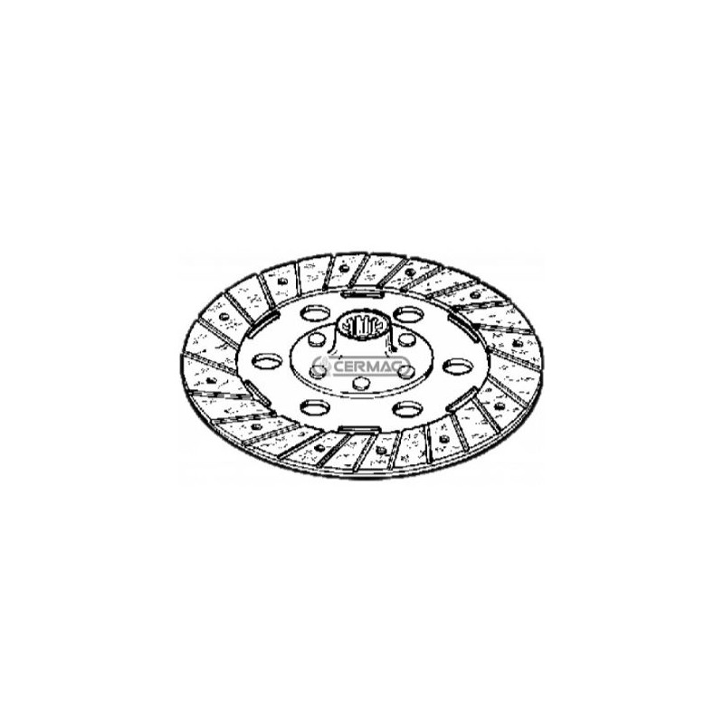 Disque d'embrayage SAME pour tracteur agricole centurion 75 export 15447