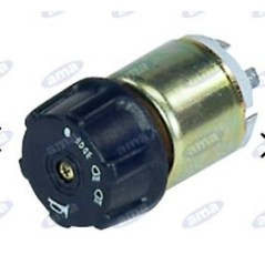 Interruptor luminoso 12V 4 posiciones para tractor agrícola