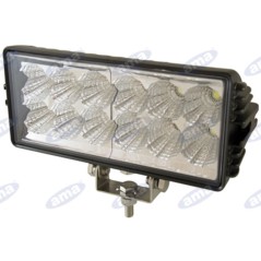 Barre lumineuse 12 LED 12-28V 36W 2700LM 200x90mm automotrice machine agricole tracteur | NewgardenAgri.com