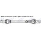 Cardan AMA Cat. 4 homologado CE 4x800mm - 01719