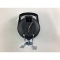 Halogen work light with grille for agricultural tractor
