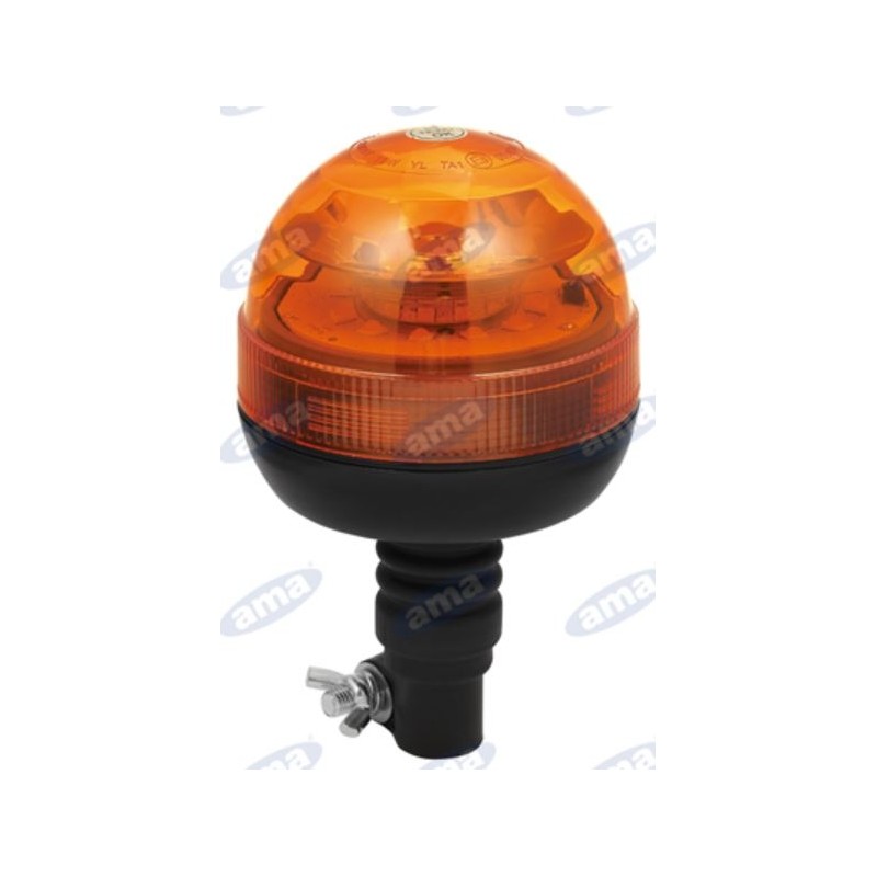 LED Rundumleuchte 12-24V flexibler Sockel 209x127mm Stangenaufsatz Ackerschlepper LED Rundumleuchte 12-24V flexibler Sockel 209x127mm Stangenaufsatz Ackerschlepper