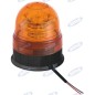 Girofaro LED 12-24V base piana 160x140mm trattore macchina agricola operatrice Girofaro LED 12-24V base piana 160x140mm trattore macchina agricola operatrice