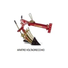 Aratro voltaorecchio con attacco MECCANICA BENASSI per motofalciatrice MF225 | NewgardenAgri.com