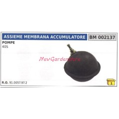 Assieme membrana accumulatore UNIVERSALE pompa Bertolini 40S 002137 | NewgardenAgri.com