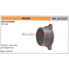 Attacco raccordo portagomma MAORI motopompa MP 80X 027533 | NewgardenAgri.com