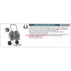 Carrello avvolgitubo RR 210 UNIVERSALE 030275 1/2 mt. 50 e 5/8 mt. 30 | NewgardenAgri.com