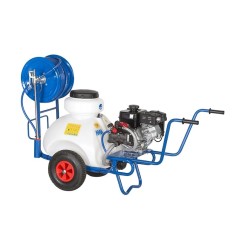 Spritzwagen 70L mit BERTOLINI 4-Takt-Motor R80V Motor-Pumpen-Einheit | NewgardenAgri.com