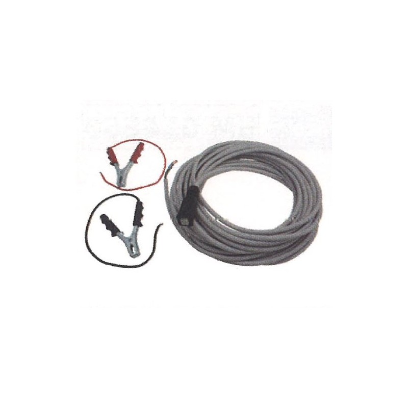 Complete power cable MAORI snow thrower 2 x 2.5 (17 m) RIBOT - 018769