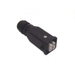 Female connector MAORI snow shaker power cable for VARENNE - 018827 | NewgardenAgri.com