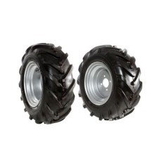 Paire de roues 16/6.50-8" à disque fixe pour motoculteur NIBBI BRIK 3 | NewgardenAgri.com