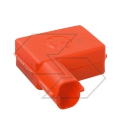 Positive pole battery terminal cover in red pvc | NewgardenAgri.com