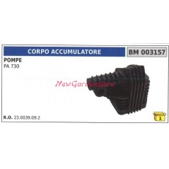 Corps d'accumulateur UNIVERSEL pompe Bertolini PA 730 003157 | NewgardenAgri.com