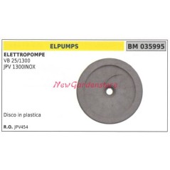 Disque en plastique ELPUMPS électropompe VB 25/1300 JPV 1300INOX 035955 | NewgardenAgri.com