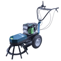 PUBERT HURON E-PRO battery-powered mechanical weeder Chervon motor voltage 56V | NewgardenAgri.com