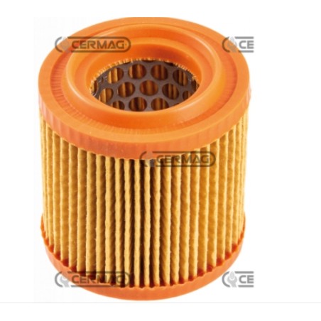 Cylindrical air filter for agricultural machine engine AS MOTOREN 1st generation | NewgardenAgri.com