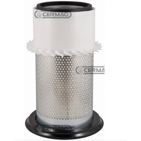 External air filter for agricultural machine engine FIAT OM TN65F - TN75F | NewgardenAgri.com