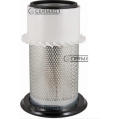 External air filter for agricultural machine engine HURLIMANN H372 - H372DT | NewgardenAgri.com