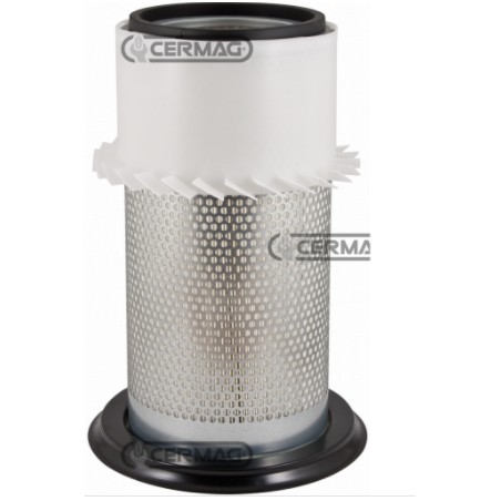 External air filter for agricultural machine engine HURLIMANN H372 - H372DT | NewgardenAgri.com