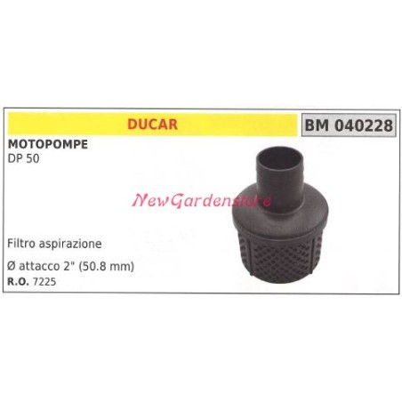 Ansaugfilter DUCAR-Motorpumpe DP 50 040228 | NewgardenAgri.com