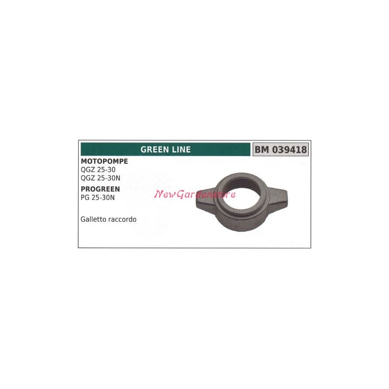 Conector manguera GREENLINE motobomba QGZ 25-30 QGZ 25-30N 039418