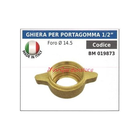 Ghiera per portagomma 1/2" UNIVERSALE irrorazione 019873 | NewgardenAgri.com