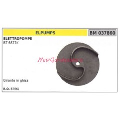 ELPUMPS Laufrad aus Gusseisen BT 6877K Elektropumpe 037860 | NewgardenAgri.com