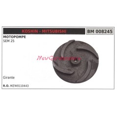 Girante KOSHIN motopompa SEM 25 008245 | NewgardenAgri.com