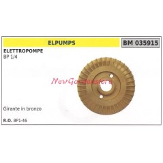 Bronze ELPUMPS pump impeller BP 1/4 035915 BP1-46 | NewgardenAgri.com