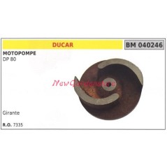 Girante pompa DUCAR motopompa DP 80 040246 | NewgardenAgri.com