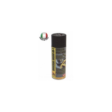 Grasso lubrificante multiuso spray al litio UNIVERSAL GREASE GR-2 400ml | NewgardenAgri.com