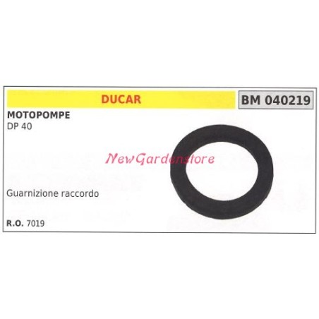 Guarnizione raccordo DUCAR motopompa DP 40 040219 | NewgardenAgri.com